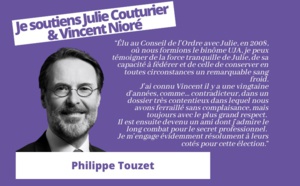 Demain, VOTEZ pour l’ACE et pour JULIE ET VINCENT !